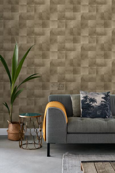 living room wallpaper animal skin cervine 139182