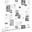 wallpaper vintage postcards black and white