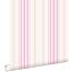 wallpaper stripes light pink and beige