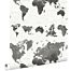 wallpaper vintage world maps dark gray