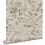 wallpaper vintage flowers antique pink and olive green