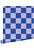 wallpaper chequered motif lilac purple and royal blue