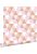 wallpaper triangles lilac purple, soft pink and terracotta