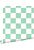 wallpaper chequered motif mint green and white