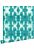 wallpaper tie-dye shibori pattern intense turquoise