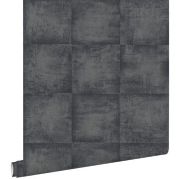 wallpaper concrete look black