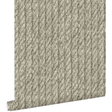 wallpaper rope taupe