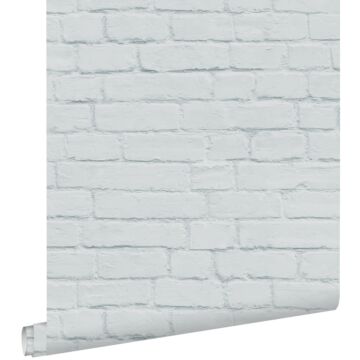 wallpaper brick wall light gray
