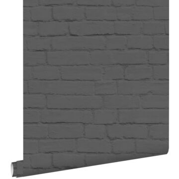 wallpaper brick wall black