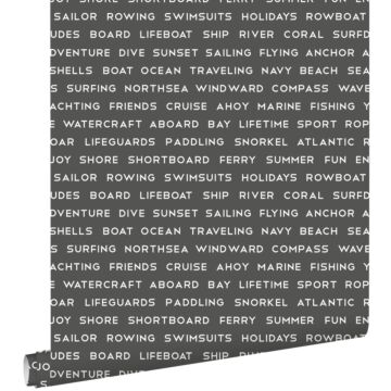 wallpaper maritime beach texts dark gray