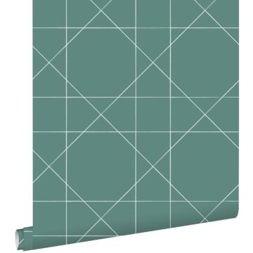 wallpaper graphic lines grayish sea green