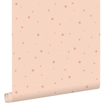 wallpaper little stars soft pink