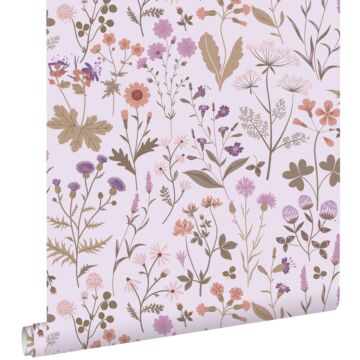 wallpaper wildflowers lilac purple