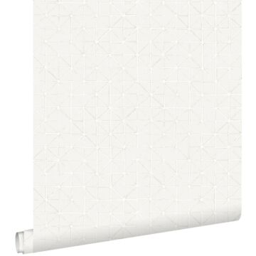 wallpaper geometric shapes light gray