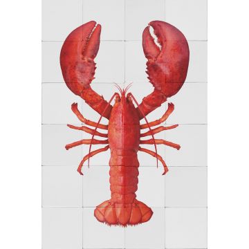 wall sticker lobster red